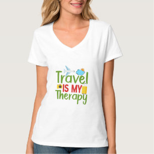 Camiseta Viagem Therapy and Inspiration, Lifetime Adventure
