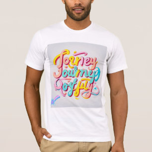 Camiseta "Viagem Vibrante"