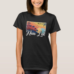 Camiseta Viagem vintage à Tailândia Ásia Tailandesa Khao La