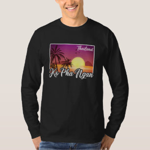 Camiseta Viagem Vintage Tailândia Ásia Férias Tailandês Koh