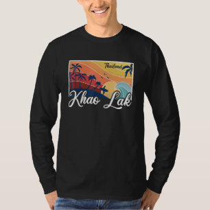 Camiseta Viagem vintage Tailândia Ásia Tailandês Khao La