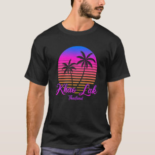 Camiseta Viagem vintage Tailândia férias Ásia tailandês Kha