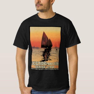 Camiseta Viagens Antigas, Barcos no Excelsior Palace Veneza