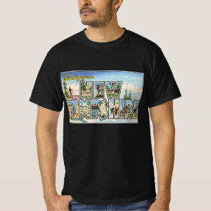 Camiseta Viagens Antigas, Saudações de New Hampshire