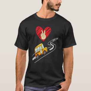 Camiseta Viagens de Campo de Ônibus Escolar Viagens de Camp