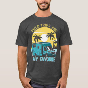 Camiseta Viagens de campo são a minha viagem de campo de es
