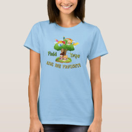 Camiseta Viagens de campo são as minhas favoritas
