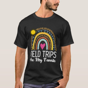 Camiseta Viagens de campo são o meu dia favorito de viagem