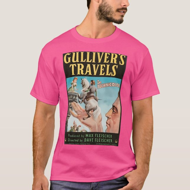 Camiseta Viagens De Gulliver (Frente)