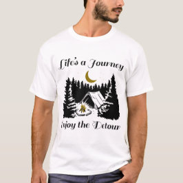 Camiseta Viagens de Uma Viagem Aproveitando o Detour - C