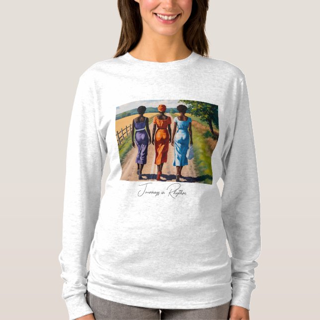 Camiseta Viagens em ritmo (Frente)
