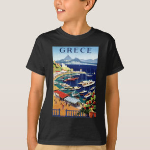 Camiseta Viagens vintage Atenas Grécia