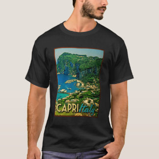 Camiseta Viagens vintage Capris Itália