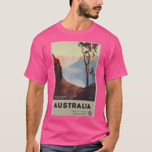 Camiseta Viagens vintage da Austrália