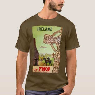 Camiseta Viagens vintage da Irlanda