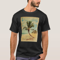 Camiseta Viagens vintage das Ilhas Virgens Britâni