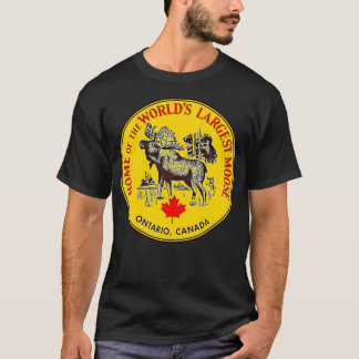Camiseta Viagens vintage de Ontário Moose