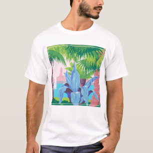 Camiseta Viagens vintage de Poster promovendo Porto Rico 2