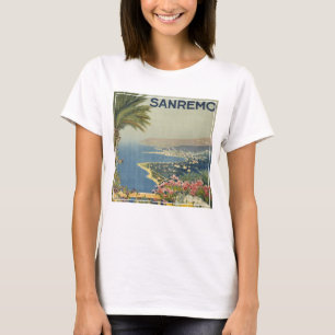 Camiseta Viagens vintage De San Remo De Um Terrace