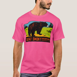 Camiseta Viagens vintage do Parque Nacional das Montanhas d
