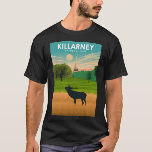 Camiseta Viagens vintage do Parque Nacional Killarney