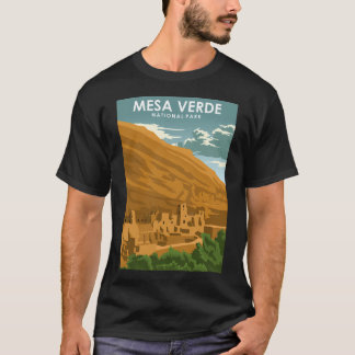 Camiseta Viagens vintage do Parque Nacional Verde