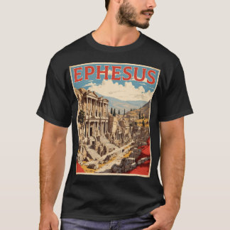 Camiseta Viagens vintage Ephesus Turkey