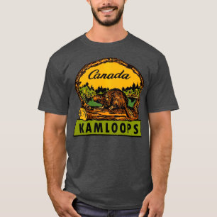 Camiseta Viagens vintage Kamloops BC Canada