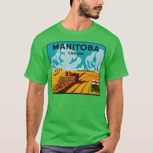Camiseta Viagens vintage Manitoba Canada