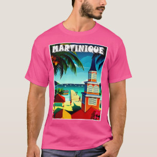 Camiseta Viagens vintage Martinica Para A Ilha Advertis