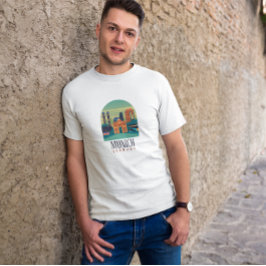 Camiseta Viagens vintage Munique Bavaria Alemanha