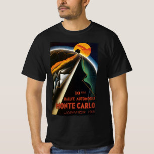 Camiseta Viagens vintage para a manifestação automática Mon
