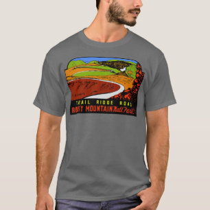 Camiseta Viagens vintage RMNP Ridge Road