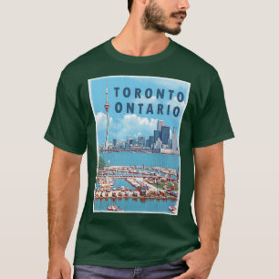 Camiseta Viagens vintage Toronto Ontario Canadá