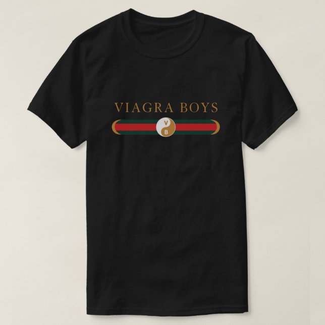 Camiseta Viagra Boys Yin Yang Parody (Frente do Design)