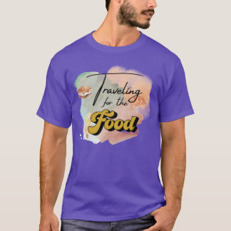Camiseta Viajando pela comida vintage
