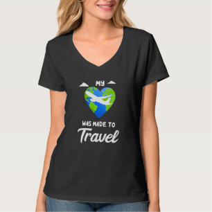Camiseta Viajante Avião Globo Aeronave Aeromoça Voo A