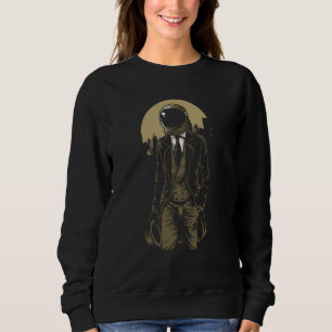 Camiseta Viajante do Espaço Exterior no Astronau Retro Tuxe