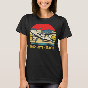 Camiseta Viajante do Mundo viagens vintage Viajando