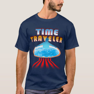 Camiseta Viajante do tempo da banheira de hidromassagem