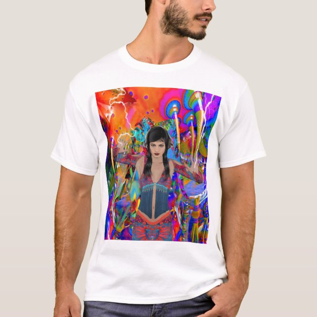 Camiseta Viajante Elétrico (Frente)