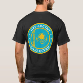 Camiseta Viajante Global - Қ а з а қ с а т н | Cazaquistão