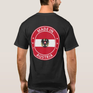 Camiseta Viajante Global - Feito Na Áustria