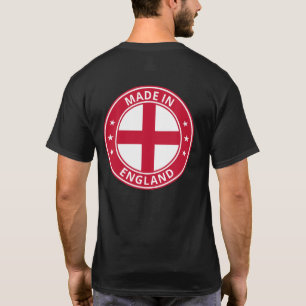 Camiseta Viajante Global - Feito Na Inglaterra (Editar)