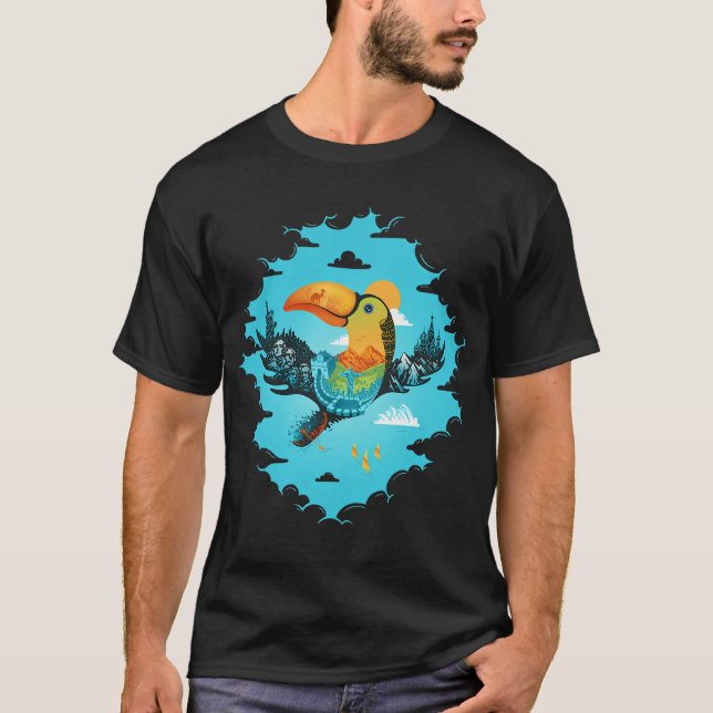 Camiseta Viajante Mundial (Frente)