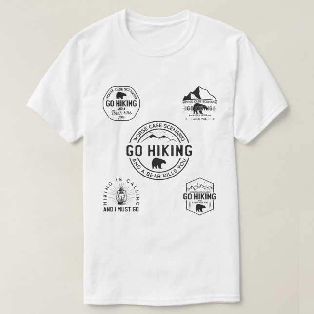 Camiseta Viajante Sede de Caminhar (Frente do Design)