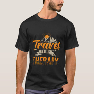 Camiseta Viajante Viajando Viagem Design - Viagem é o meu