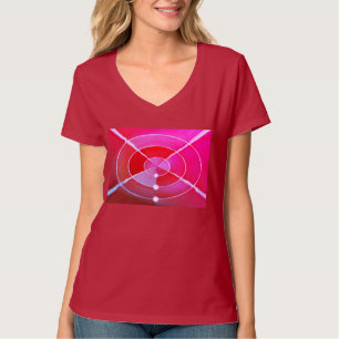 Camiseta Viajar em direção ao vermelho de Natal