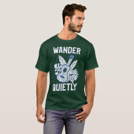 Camiseta Viajar Silenciosamente Sozinho