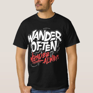 Camiseta Viaje Frequentemente, Sempre se Maravilhe Inspirad